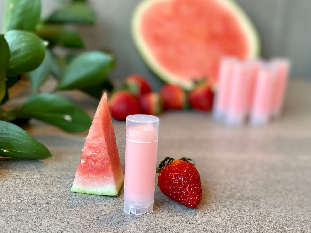 Baume à lèvres hydratant  | Melon d'eau & Fraise